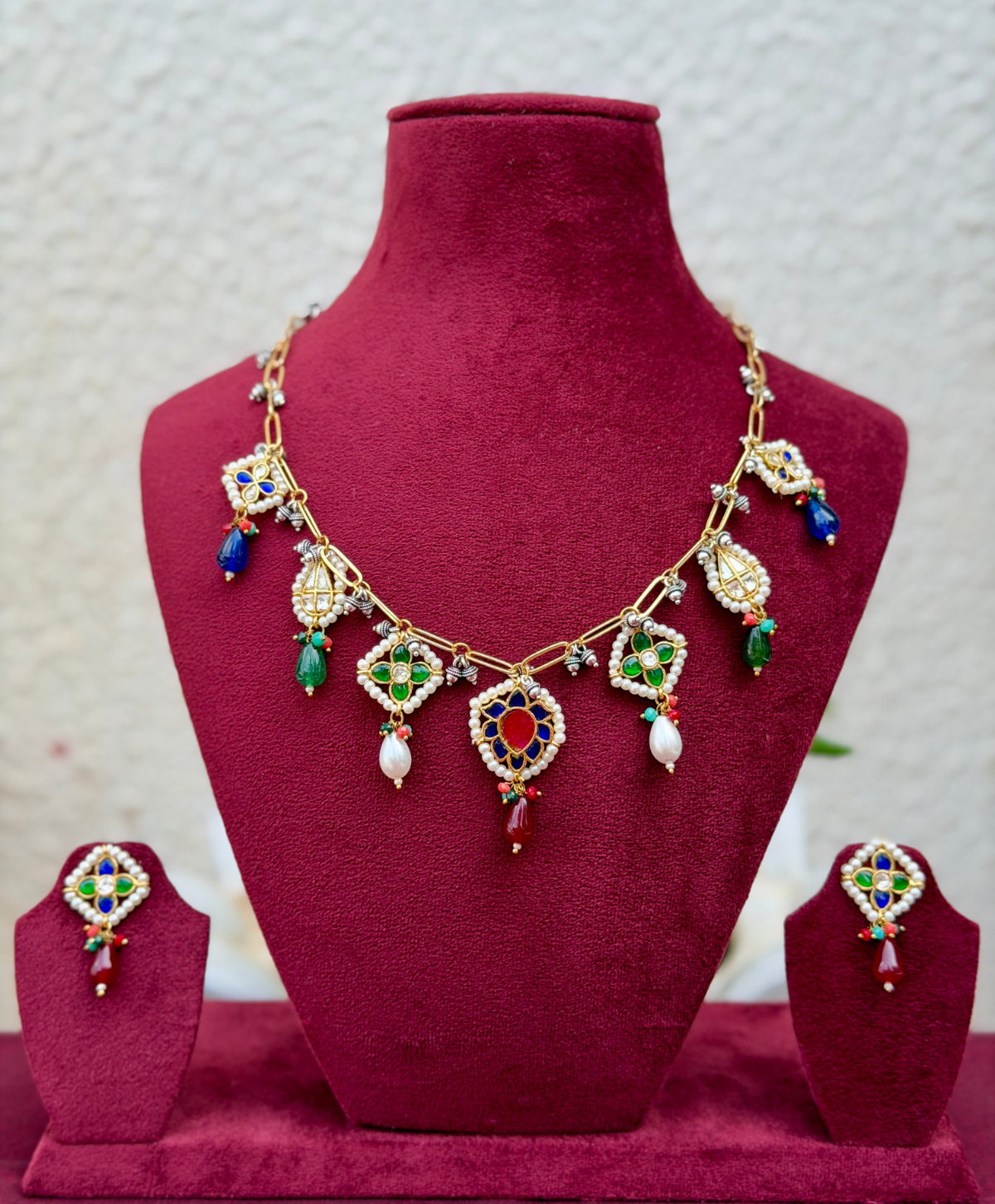 Single Layer Hanging Necklace - AGN027