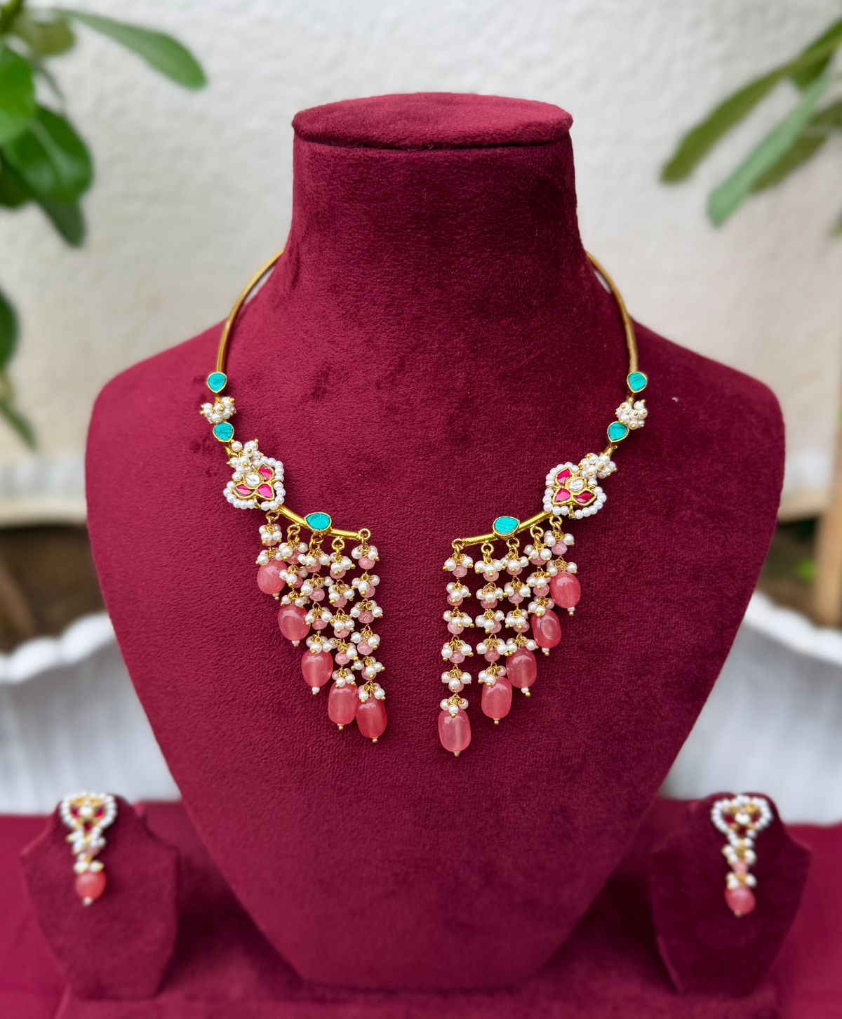 Kundan Fusion Hasli for Women
